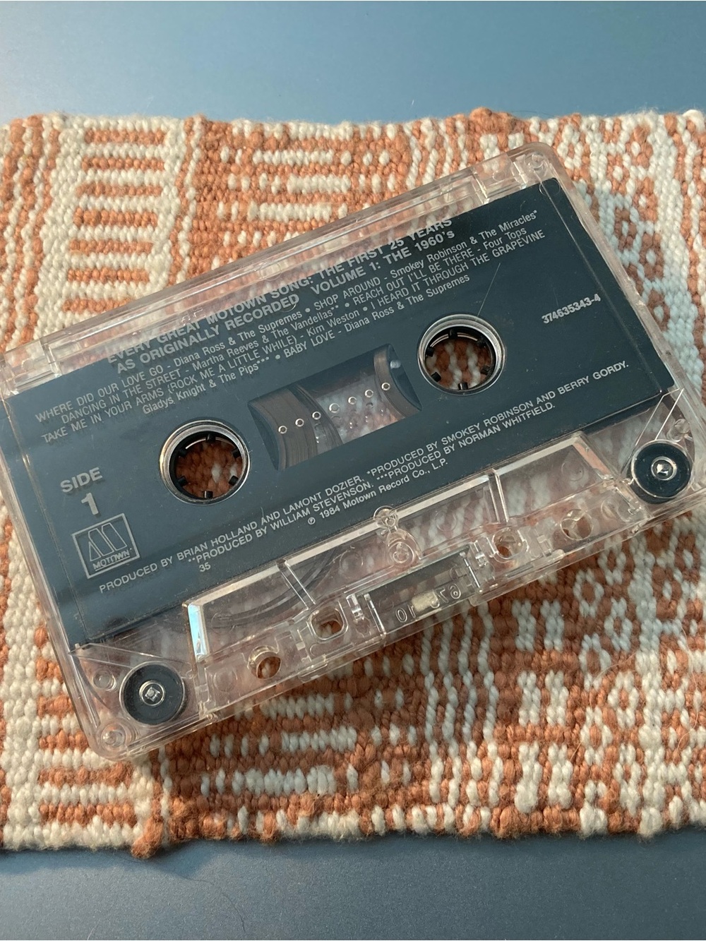 Cassette: vintage volume 1: “Every Great Motown Song” from the 1960s
